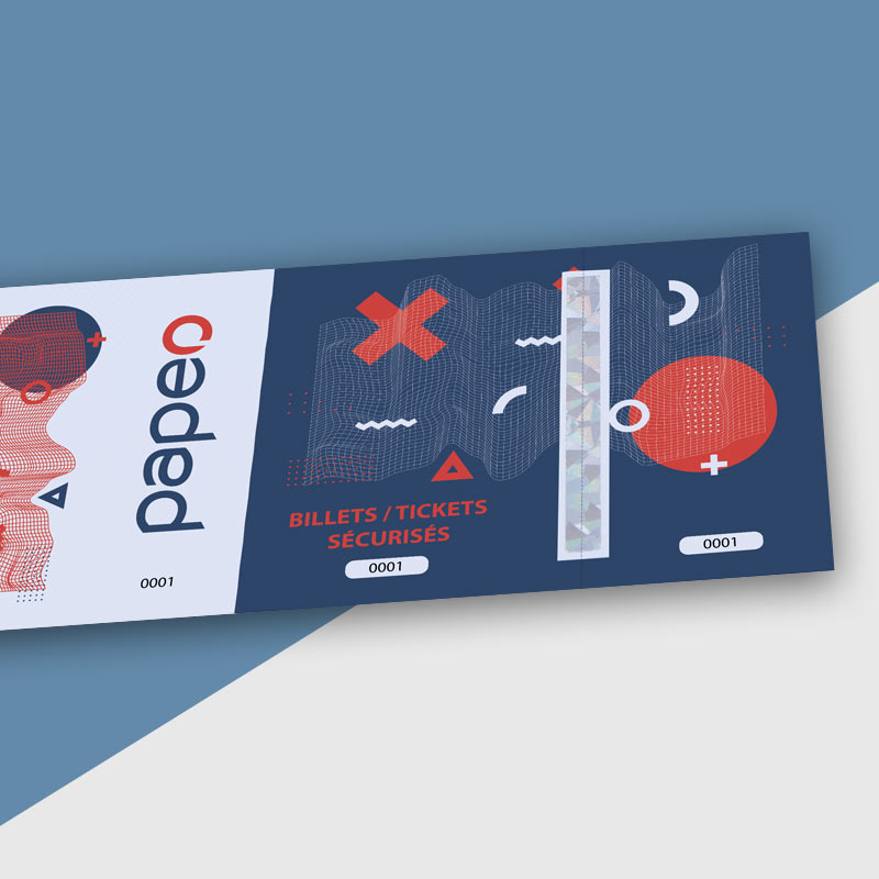 Billet & ticket d'entrée