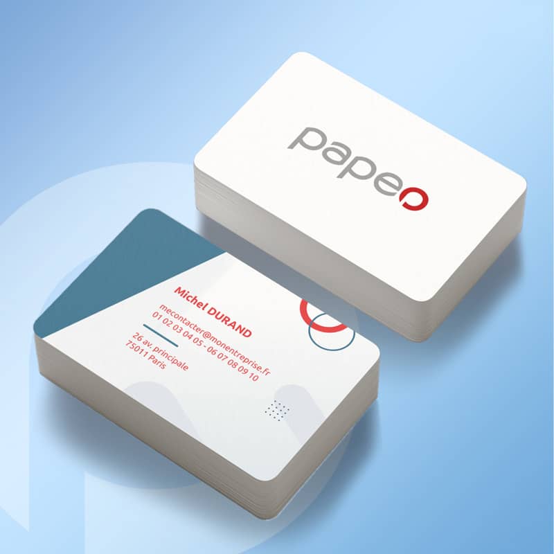Carte PVC QR code