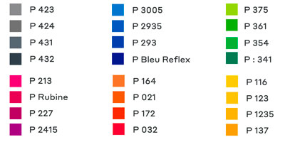 Impression de cartes de visite en relief