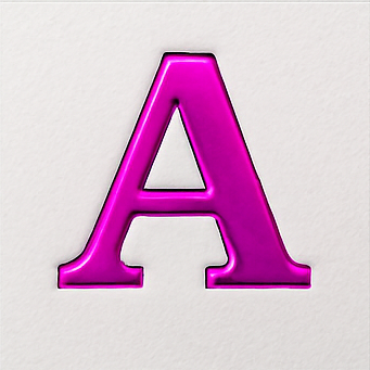 Dorure rose sur carte de visite personnalisée